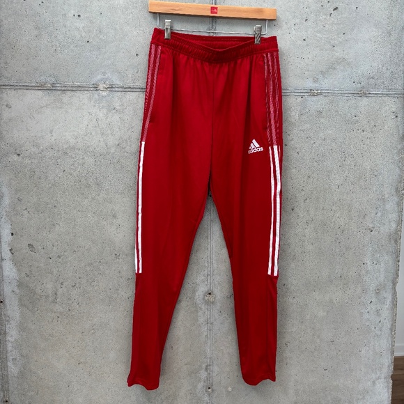 Adidas Tiro 21 Track Pants Style GT6841, Red, Men's Size Medium - Picture 3 of 10